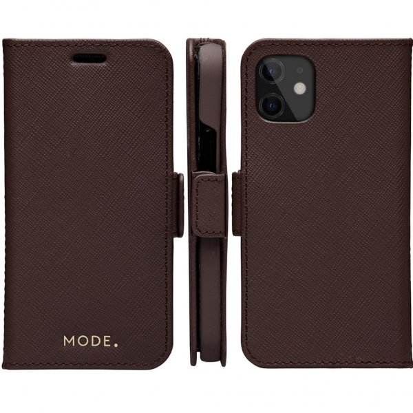 dbramante1928 iPhone 12 Mini Kotelo Milano Dark Chocolate