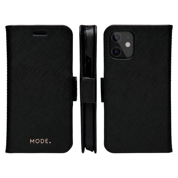 dbramante1928 iPhone 12 Mini Kotelo New York Irrotettava kuori Night Black
