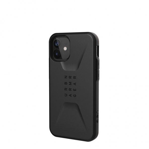 Urban Armor Gear (UAG) iPhone 12 Mini Kuori Civilian Musta