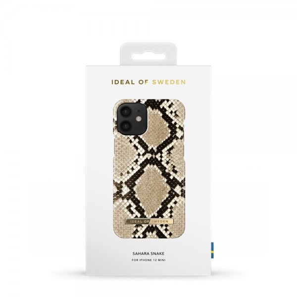 Ideal of Sweden iPhone 12 Mini Kuori Fashion Case Sahara Snake
