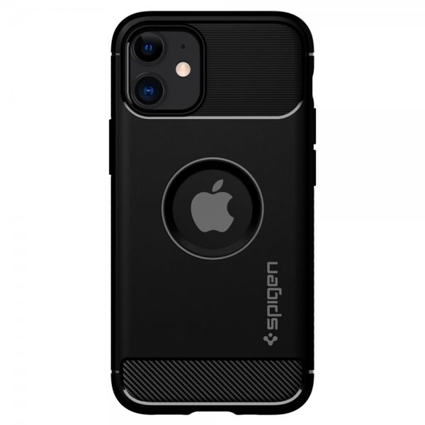 Spigen iPhone 12 Mini Kuori Rugged Armor Mattamusta