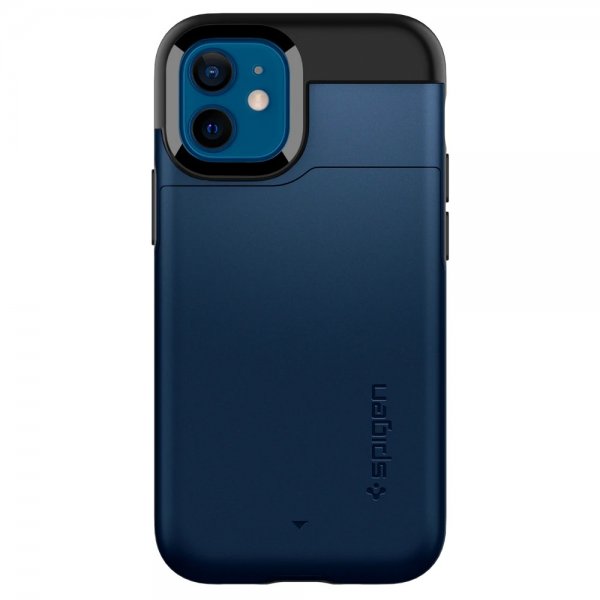 Spigen iPhone 12 Mini Kuori Slim Armor CS Navy Blue
