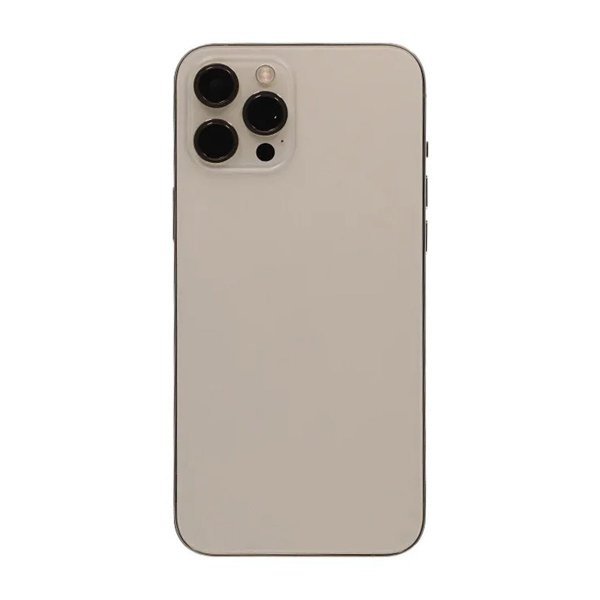 iPhone 12 Pro Max Takalasi Kehyksellä OEM - Kulta
