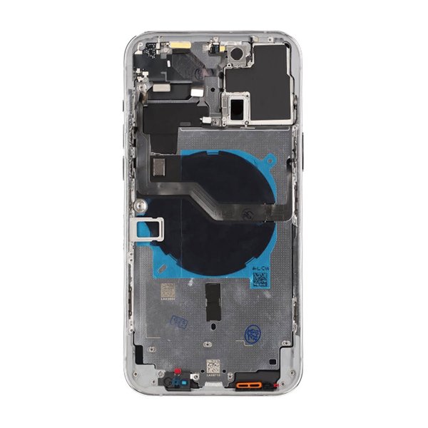 iPhone 12 Pro Max Takalasi täydellä kehyksellä OEM - Valkoinen
