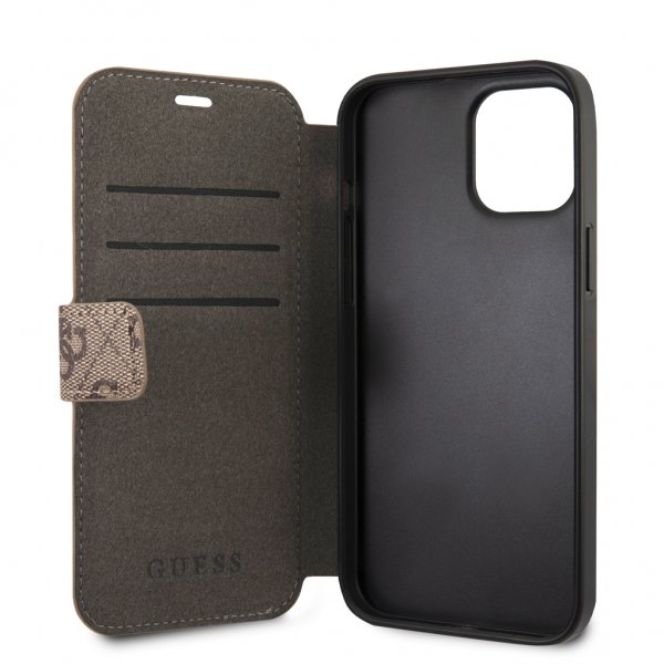 Guess iPhone 12 Pro Max Suojakuori 4G Ruskea