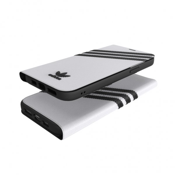 Adidas iPhone 12 Pro Max suojakotelo Booklet Case, valkoinen