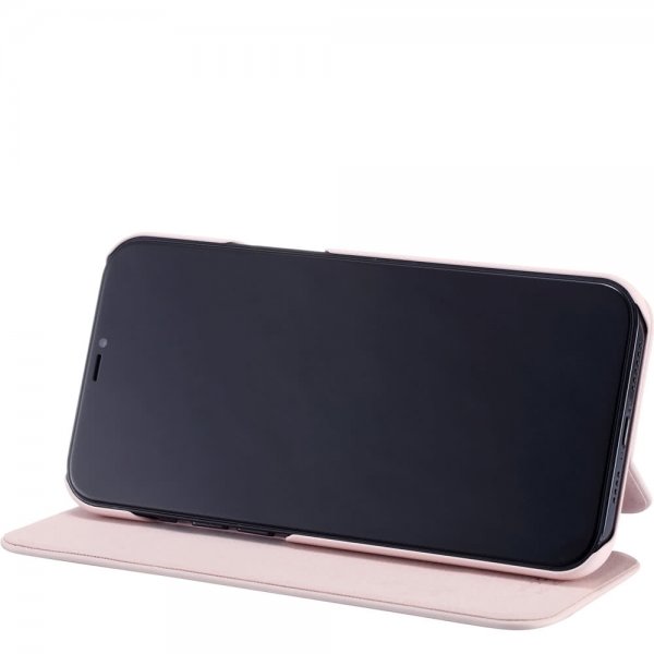 holdit iPhone 12 Pro Max suojakuori SlimFlip Wallet Blush Pink