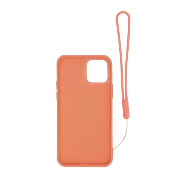 iPhone 12 Pro Max Silikonikuori sormipidikkeellä Oranssi