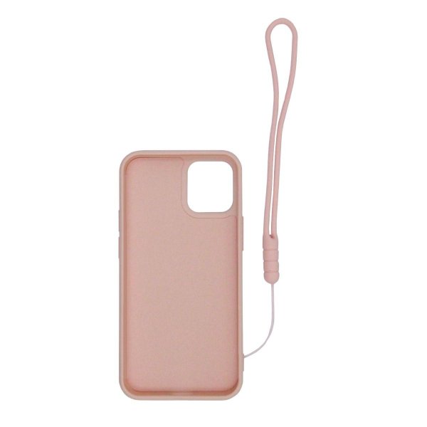 iPhone 12 Pro Max Silikonikuori Sormipidikkeellä, Pinkki