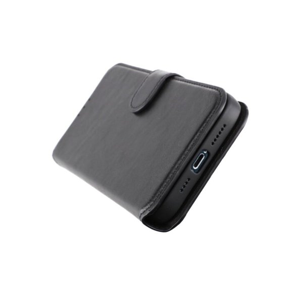 Rvelon iPhone 12 Pro Max -suojakotelo, magneettinen, irrotettava kuori, musta