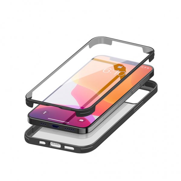 Krusell iPhone 12 Pro Max Kuori 360 Protection Case Musta