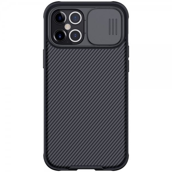 Nillkin iPhone 12 Pro Max -suojakuori CamShield Pro, musta