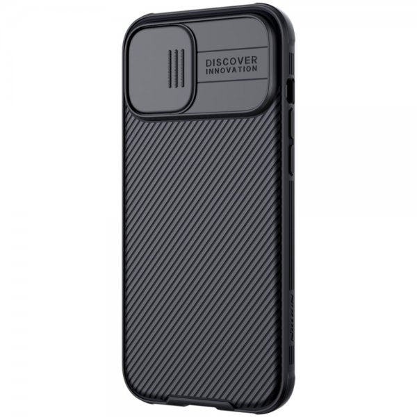 Nillkin iPhone 12 Pro Max -suojakuori CamShield Pro, musta