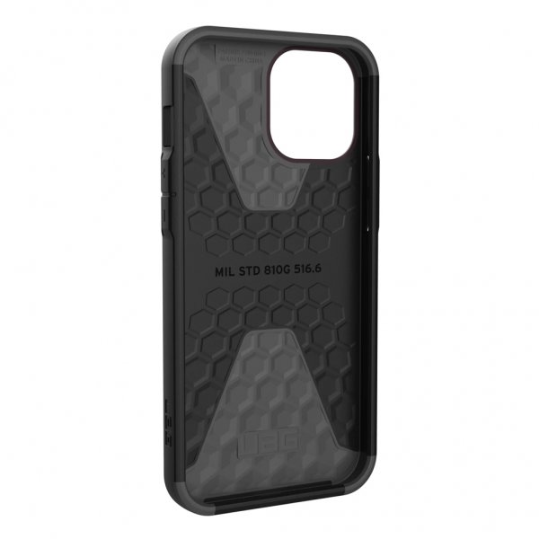 Urban Armor Gear (UAG) iPhone 12 Pro Max -suojakuori, Civilian Eggplant