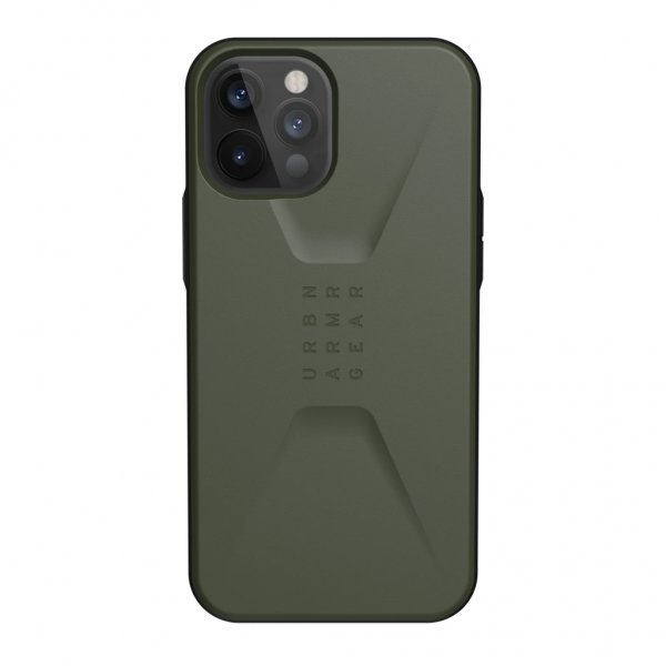 Urban Armor Gear (UAG) iPhone 12 Pro Max Civilian Olive -suojakuori