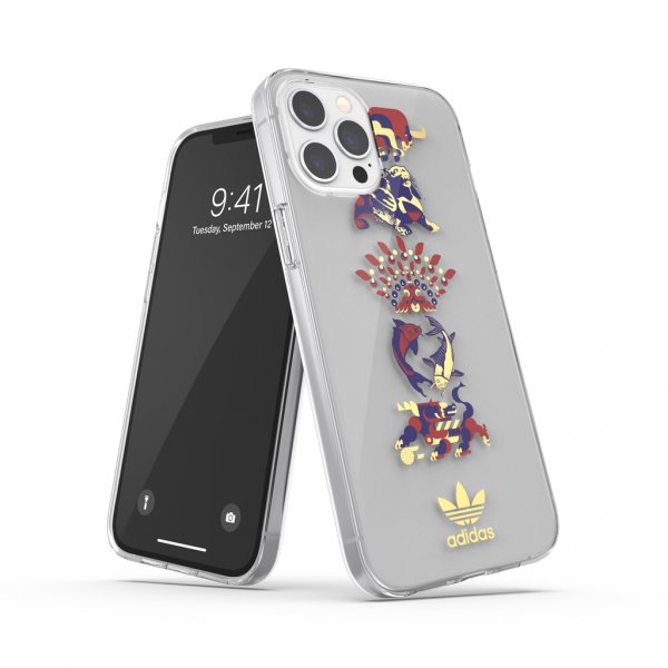 Adidas iPhone 12 Pro Max -kuoret Kirkas kotelo CNY SS21