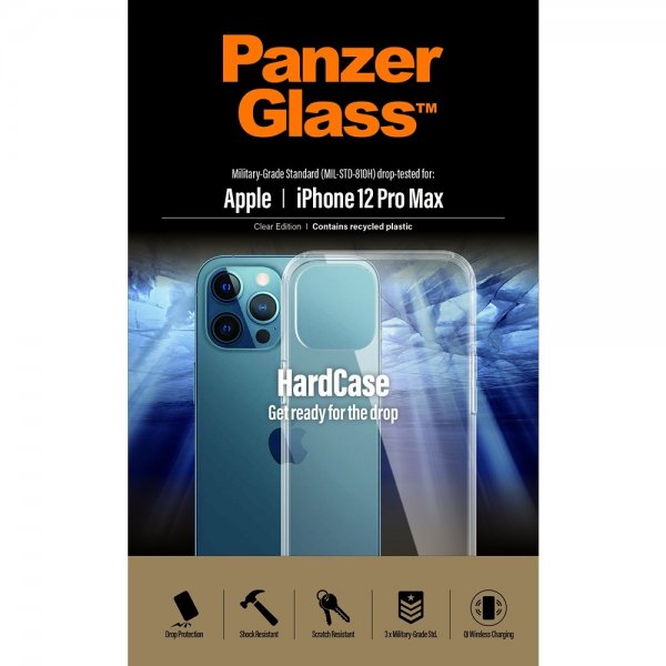 PanzerGlass iPhone 12 Pro Max Kuori HardCase Läpinäkyvä