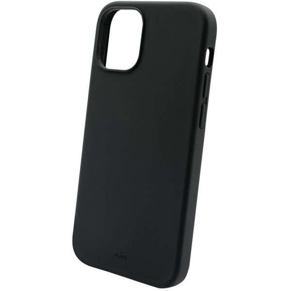 Puro iPhone 12 Pro Max Kuori Icon Musta
