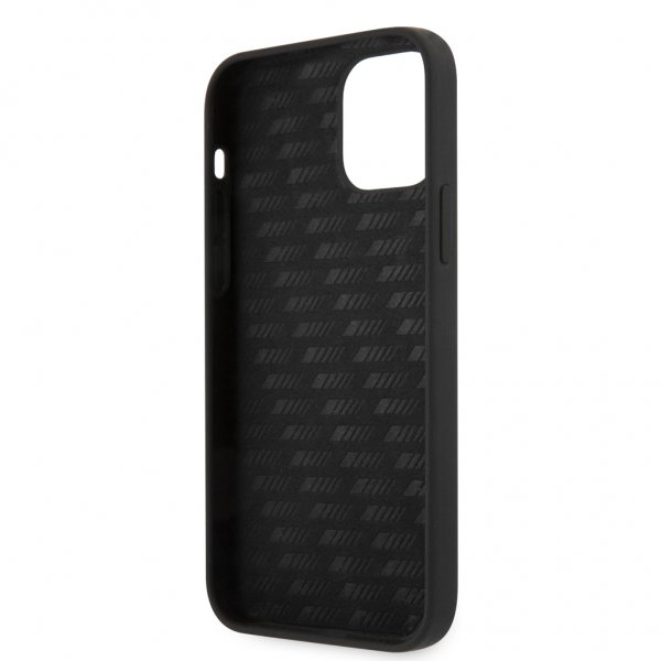 AMG iPhone 12 Pro Max -kuori nestemäisestä silikonista, harmaa