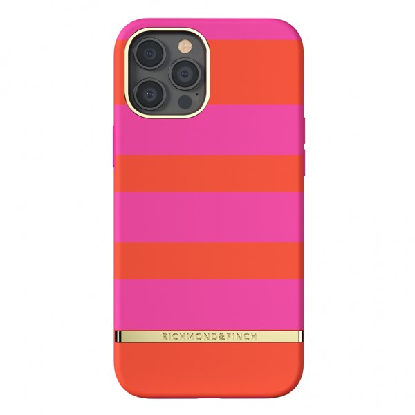 Richmond & Finch iPhone 12 Pro Max Kuori Magenta Stripe