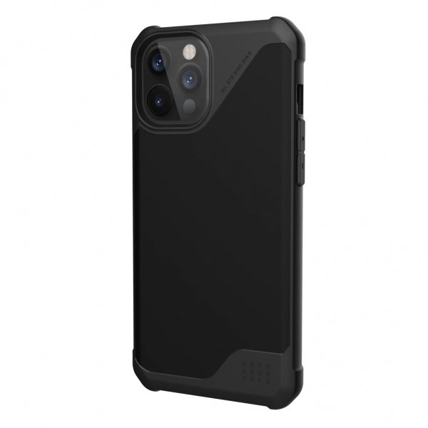 Urban Armor Gear (UAG) iPhone 12 Pro Max -suojakuori Metropolis LT Leather musta