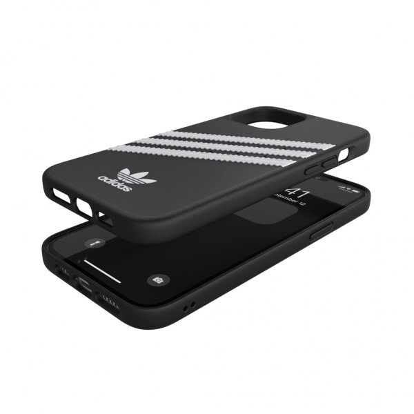Adidas iPhone 12 Pro Max Kuori Moulded Case PU Musta