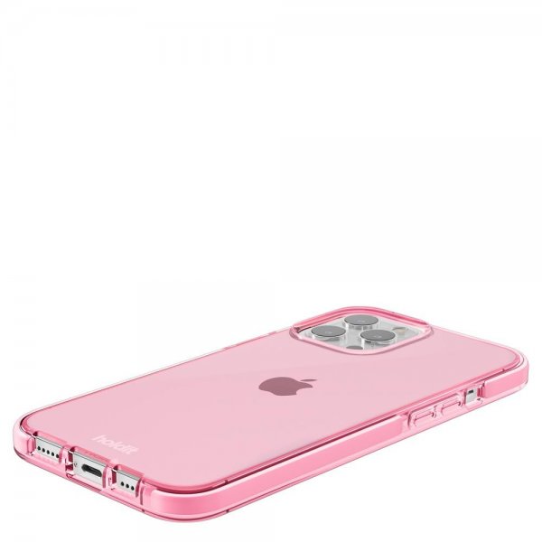holdit iPhone 12 Pro Max Kuori Seethru Bright Pink