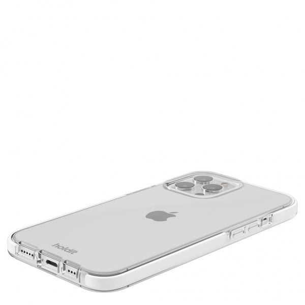 holdit iPhone 12 Pro Max Kuori Seethru Valkoinen