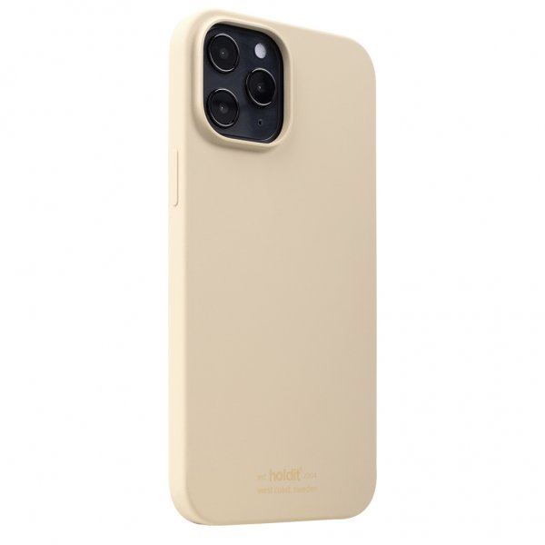 holdit iPhone 12 Pro Max Silikonikuori Beige