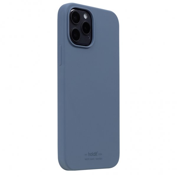 holdit iPhone 12 Pro Max Silikonikuori Pacific Blue