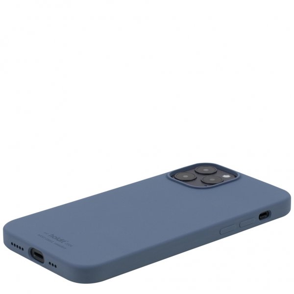 holdit iPhone 12 Pro Max Silikonikuori Pacific Blue