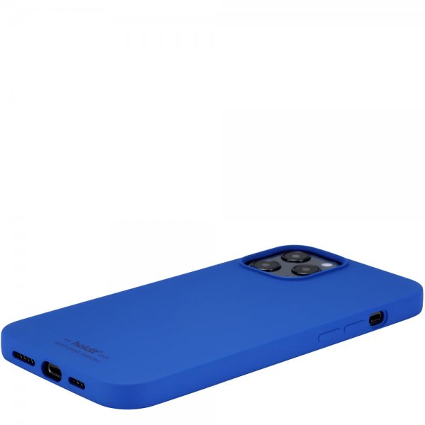 holdit iPhone 12 Pro Max Kuori Silikoni Royal Blue
