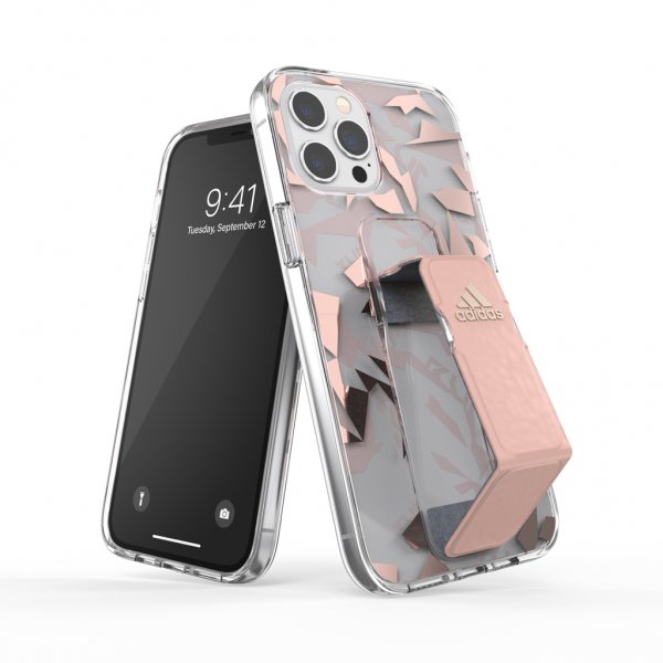 Adidas iPhone 12 Pro Max -kuoret SP Grip Case, vaaleanpunainen