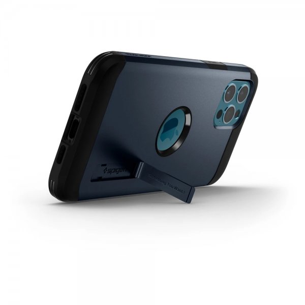 Spigen iPhone 12 Pro Max Kuori Tough Armor Metal Slate