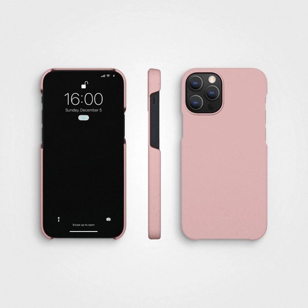 agood company iPhone 12 Pro Max -kasvipohjainen kuori, Dusty Pink