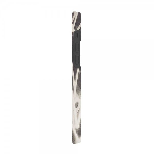 agood company iPhone 12 Pro Max -kuori Kasvipohjainen Graffiti Heart Black White