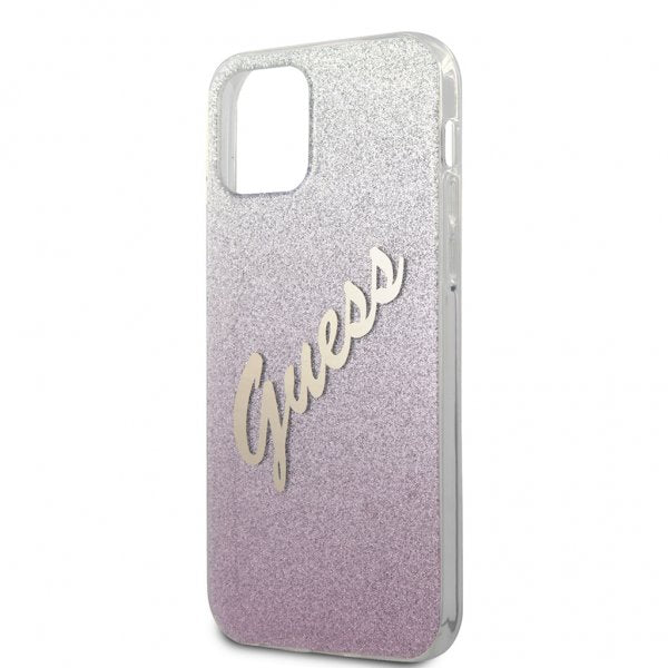 Guess iPhone 12 Pro Max -kuoret Vintage Gradient Rosa