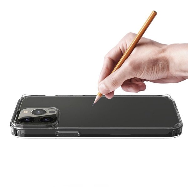 Rvelon iPhone 12 Pro Max Kuori Iskunkestävä Läpinäkyvä