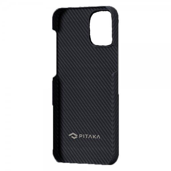 Pitaka iPhone 12 Pro -kuori Air Case, musta/harmaa twill