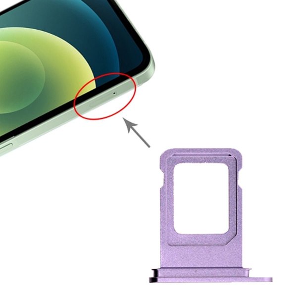 iPhone 12 SIM-korttipidike - Violetti