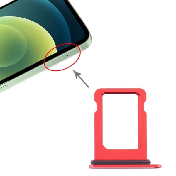iPhone 12 SIM-kortteline – Punainen