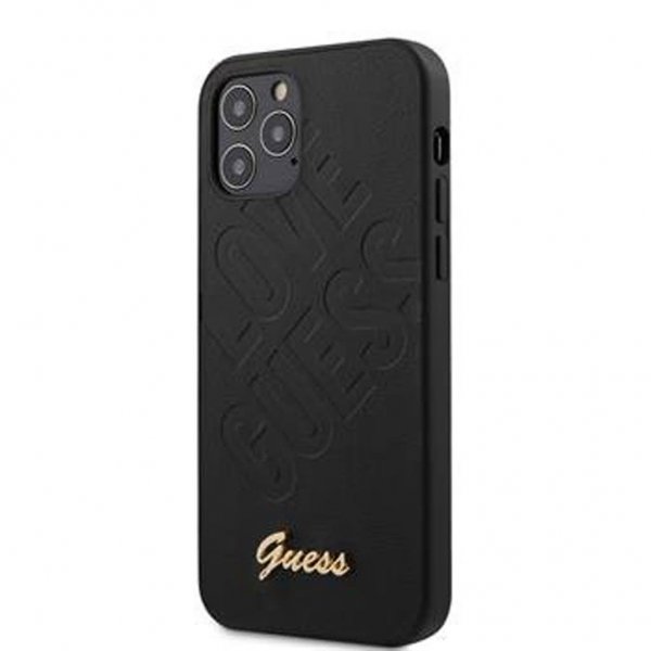 Guess iPhone 12 Mini Kuori Love Guess Musta