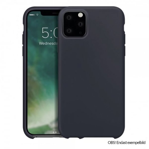 Xqisit iPhone 12 Mini Kuori Silikonikotelo Sininen