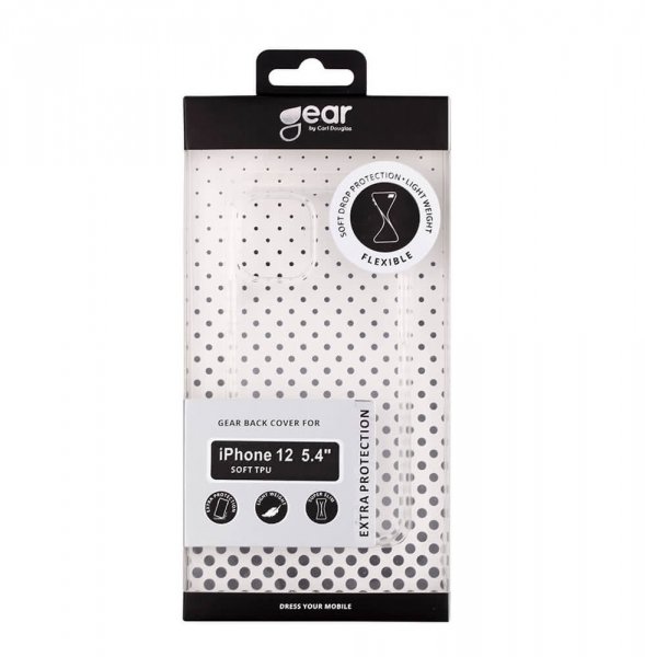 Gear iPhone 12 Mini Kuori TPU Kirkas