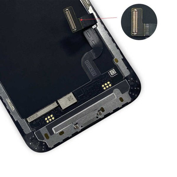 iPhone 12/12 Pro In-Cell LCD-näyttö Musta