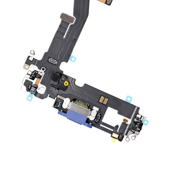 iPhone 12/12 Pro Latausliitin Flex-kaapeli - Sininen