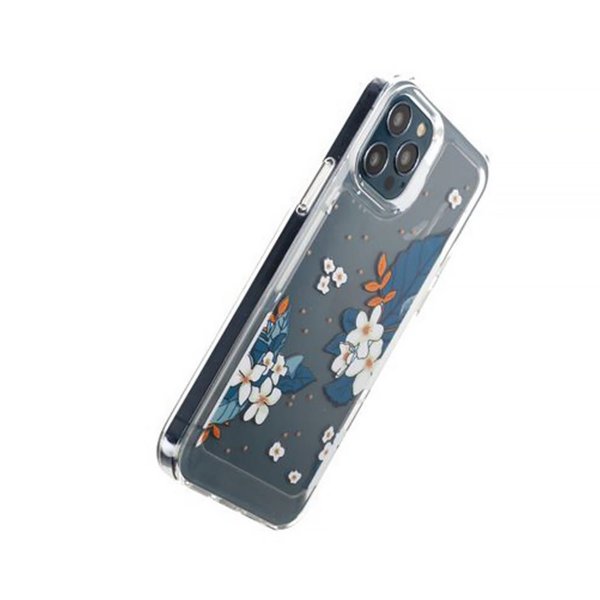 iPhone 12/iPhone 12 Pro Kuoret Sininen Lehti