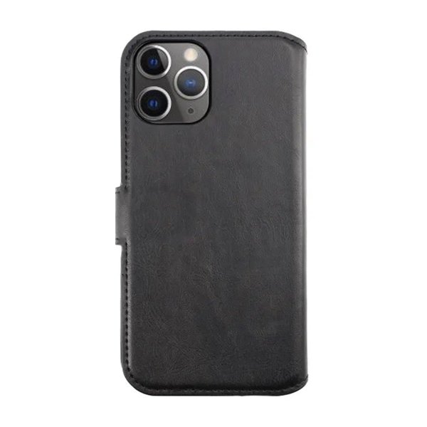 Rvelon iPhone 12/iPhone 12 Pro -kotelo magneettinen irrotettava kuori musta