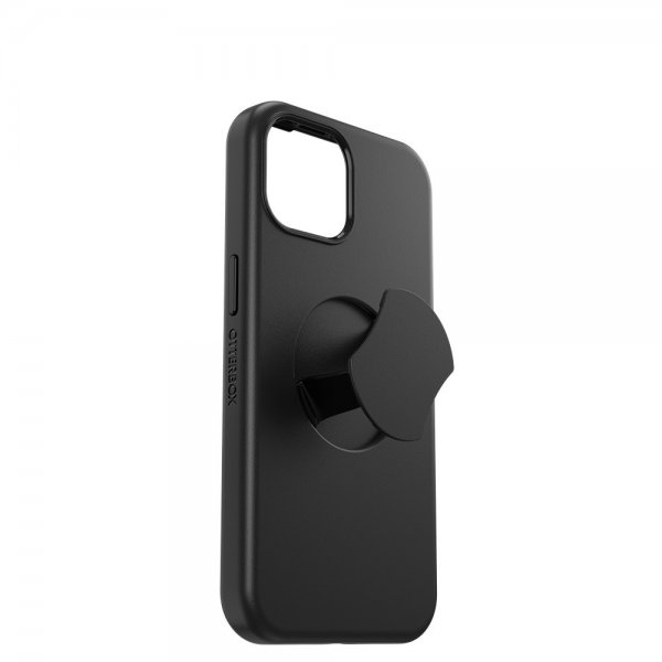 Otterbox iPhone 13/14/15 -kuori OtterGrip Symmetry MagSafe Musta
