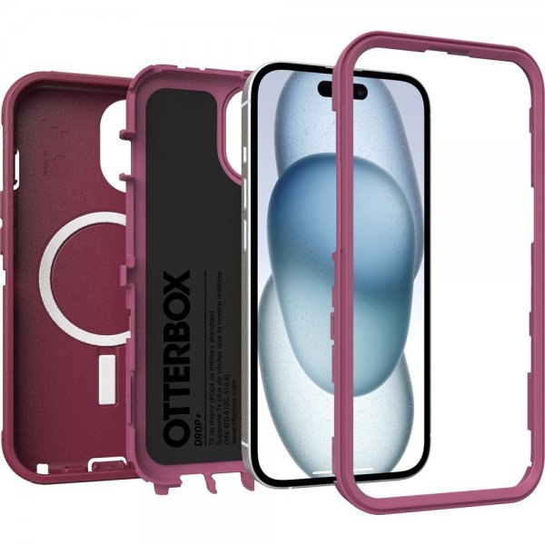 Otterbox iPhone 13/14/15/16e/17e Suojakuori Defender MagSafe Foxberry